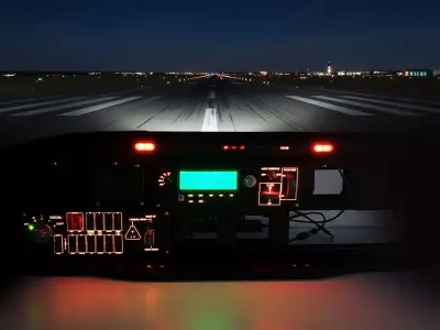 Flight Simulator Cockpit for Logitech Saitek Panels TobiiTracker 3D print model