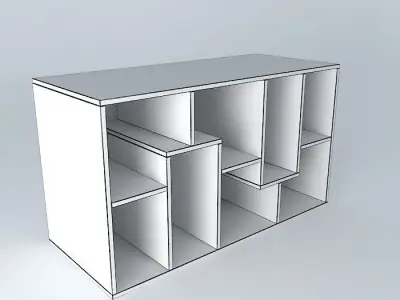 Entertainment Center Free 3D model