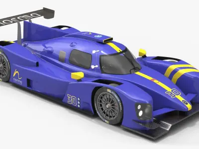 Norma M30 IMSA Prototype Challenge Season 2019 3D model