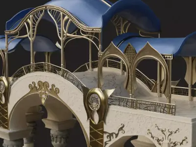 Royal Bridge 3D model
