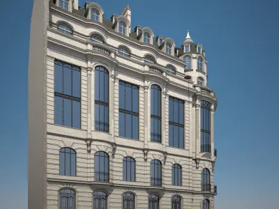 Old Building XVI 3D model