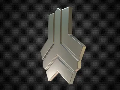 saipa logo 3D model