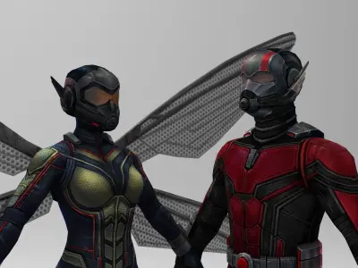 Antman and the Wasp 3D model