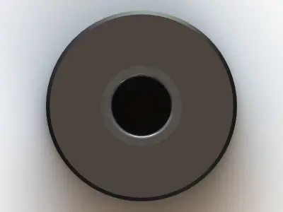 Cylindrical Ring Gages Set for Measuring Range 8 to 175 mm 3D model