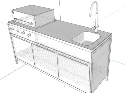 HelsingKitchenBBQ 3D model