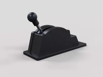 Gear shifter 3D model
