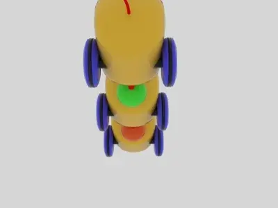 Duckling Toy 3D model