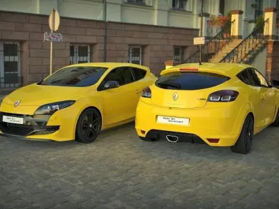 Renault Megane 3 RS Free 3D model