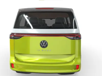 Volkswagen id buzz 2024 3D model purchase