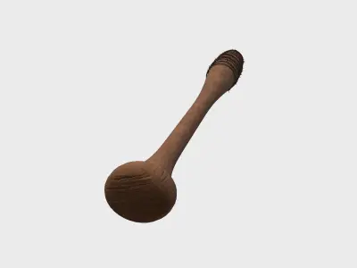 Baseball Bat Weapon 01 - Lucille - Character Weaponry 3D model