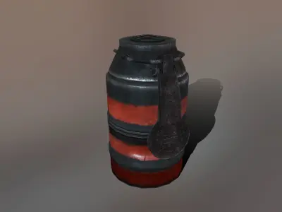 36M Vecsey Hand Grenade Free low-poly 3D model