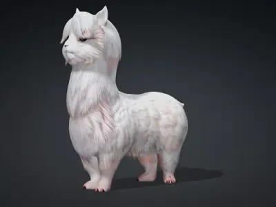 Alpaca A2 Free 3D model