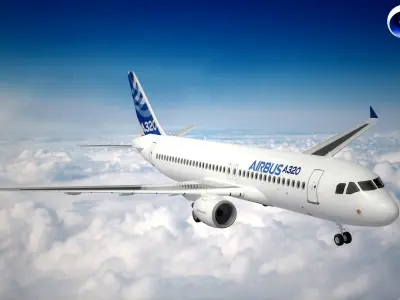 Airbus A 320neo 3D model