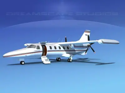 Dreamscape AF-46 Turbo Star Executive V02 3D model