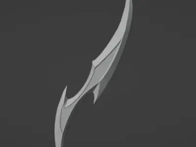 Irelia Blade Free low-poly 3D model