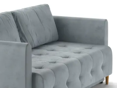  Sofa 3D model Track Arm Sofa Free 3D model