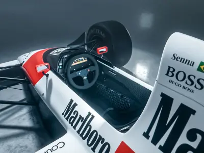 McLaren MP4-5 Free 3D model