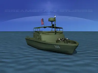 PBR Patrol Boat Riverine 3D model