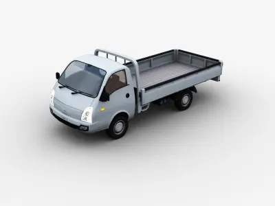 Hyundai Porter H100--2024 Low-poly 3D model