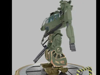 AMP Suit Avatar Exoskeleton 3D model 3D model