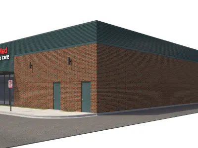 Retail-139 Retail Store C 3D model