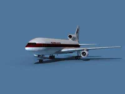 Lockheed L-1011-50 Richards Aviation 3D model