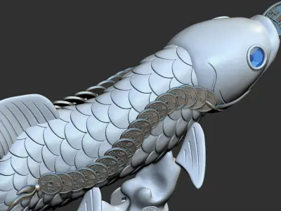 FIsh every year 3D model