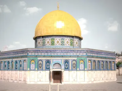 Dome Of The Rock 3D model purchase