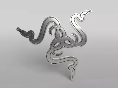 Razer Logo v3 008 Free low-poly 3D model