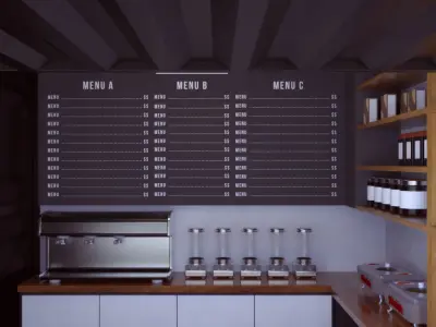 Kiosk Container 3D model