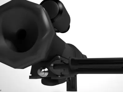 Rocket Launcher - Shoulder-fired - Panzerfaust 3D model