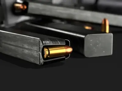 mac 10 Free low-poly 3D model