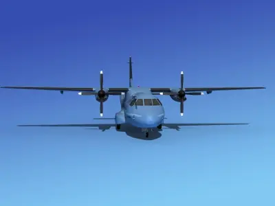 Casa CN-235 Irish Air Corps 3D model