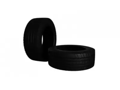 Michelin MS LTX Tire 3D model