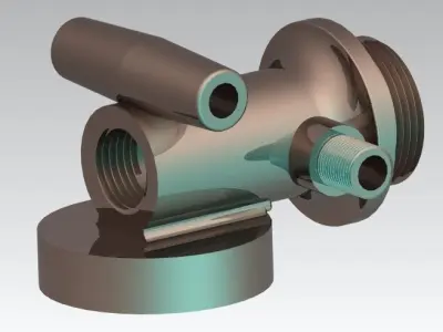 Top for knapsack sprayer pump Free 3D model