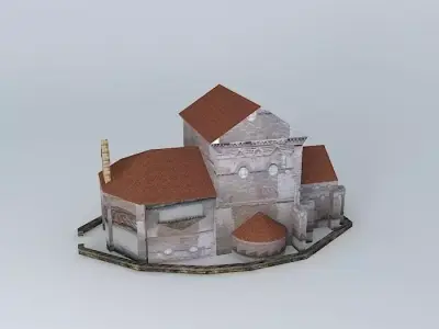 Saint John baptistry Free 3D model