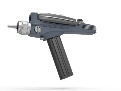 Phaser from Star Trek The Original Series 3D model
