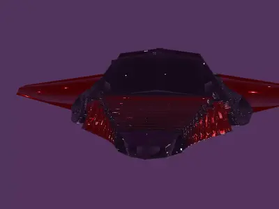 space ship Free 3D model