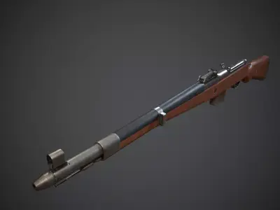 Gewehr 41 Low-poly 3D model