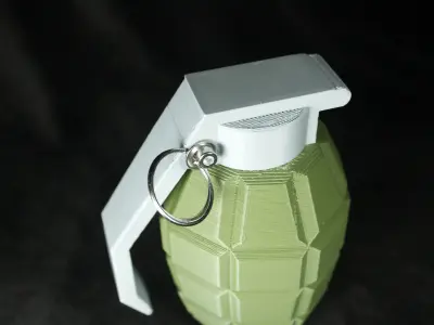 Grenade Storage Container Nade Frag 3D print model