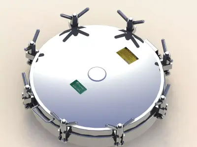 BOCA DE HOMBRE Diam 600 mm - FAMIQ-BOYER P22286 3D model