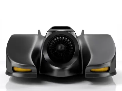  Batmobile 1989 3D model