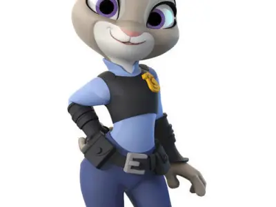 rubbit - S bunny police officer 3D model