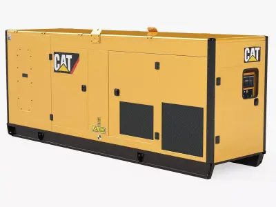 Diesel Generators 02 3D model