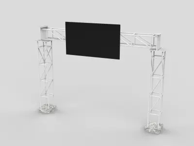 Billboard 3D Model 3D model