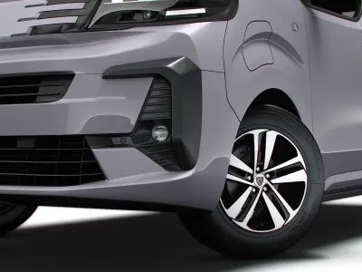 Peugeot e Traveller L1 2024 3D model