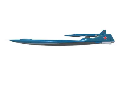 Bartini A-57 3D model