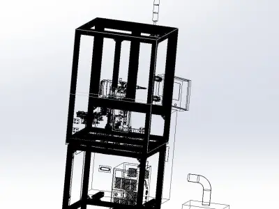 Laser marking machine 3D model
