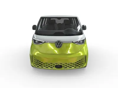 Volkswagen id buzz 2024 3D model purchase