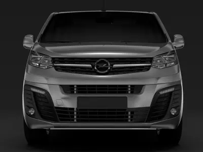 Opel Zafira Life L3 2020 3D model